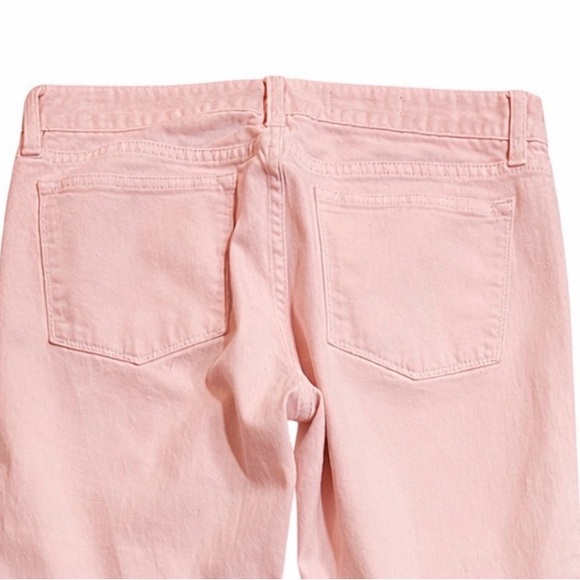 J. Crew Women's Toothpick Ankle Jeans in Soft Pink Size 29 - Picture 5 of 7